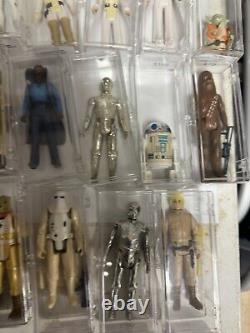 Vintage Star Wars figure lot(33) Most Accessories