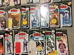 Vintage Star Wars lot of 30 cardback cards! Sold as-is, Free Shipping