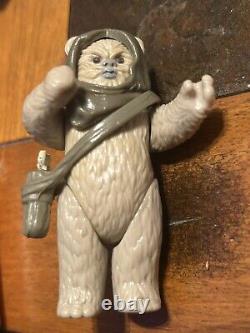 Vintage star wars lot 4 figures 2 Lili Ledy With L Marked Accessories