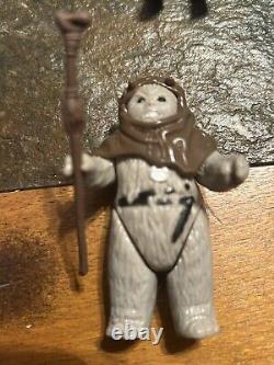 Vintage star wars lot 4 figures 2 Lili Ledy With L Marked Accessories